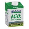 semi skimed milk 500ml packed 12