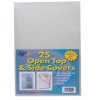 Tiger Open Top & Side Clear Folder 200Mic